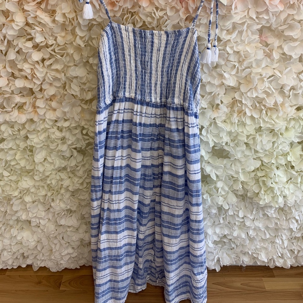Roller Rabbit Blue and White Dress M